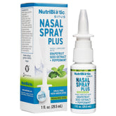 NutriBiotic Nasal Spray Plus, bouteille-doseur pratique pour hydrater les narines