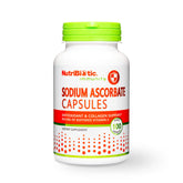 NutriBiotic Sodium Ascorbate Capsules bouteille: soutien immunitaire et digestion douce.