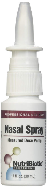 Spray nasal Citricidal de NutriBiotic en emballage pratique.