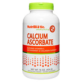 NutriBiotic Calcium Ascorbate en poudre – bouteille prête à l'emploi pour soutenir l'immunité.