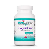 Nutricology Cognibrain – bouteille: soutien cognitif potentiel grâce au format capsules.