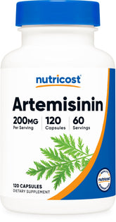 Nutricost Artémisinine 200 mg – bouteille prête à l’emploi et claire