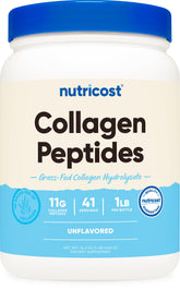 Nutricost Collagen Peptides – bouteille non aromatisée prête à mélanger