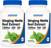Nutricost Extrait Ortie 7500mg en bouteille, format pratique pour usage quotidien