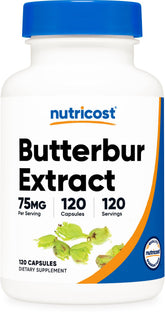 Nutricost Extrait de pétasite - bouteille prête pour usage quotidien