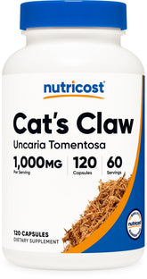 Nutricost Griffe du Chat 1000mg – bouteille facile à prendre au quotidien
