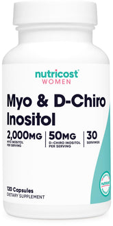 Nutricost Myo Inositol, flacon gélules faciles à intégrer à votre quotidien