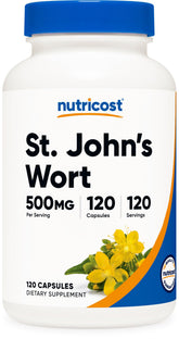 Nutricost Millepertuis capsules bouteille: format pratique et végétarien