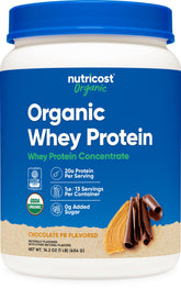 Nutricost Protéine whey concentrée, chocolat beurre cacahuète, texture riche pour shakes