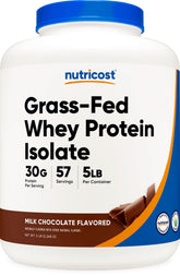 Nutricost isolat whey chocolat, bouteille avec goût riche et protéine rapide à mélanger
