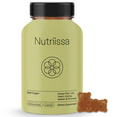 Nutriissa Gummies Organes Boeuf – bouteille montrant le mélange complet pour usage quotidien