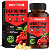 NutriNeat Berberine HCL – bouteille élégante pour une routine quotidienne.