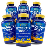 Nutrition Essentials — Bouteille-probiotiques 360 capsules protégeant la stabilité et usage quotidien facilité.