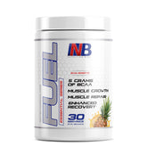NutritionBizz Fuel Ananas poudre et doseuse, dosage précis pour récupération post-entraînement.