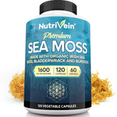 Nutrivein Mousse de Mer - bouteille montrant le contenu et un potentiel soutien immunitaire.