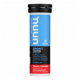 Nuun Energy tubes en boîte, hydratation rapide et énergie discrète.
