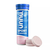 Nuun Hydration Active boîte 6-pack fraise-limonade, solution pratique pour rester hydraté en déplacement.