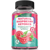 NUVIMI Cétone Framboise: bouteille du complément cétogène pratique et facile à prendre.