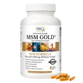 MSM Gold NWC Naturals – capsules végétales soutiennent articulations et mobilité.
