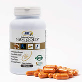 NWC Naturals MSM Gold capsules: soutien digestif potentiel et absorption des nutriments