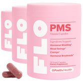 O Positiv FLO PMS gommes dans boîte, routine quotidienne agréable.