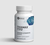 Objective Nutrients Thiamax – bouteille en vue avant, soutien potentiel au métabolisme énergétique.
