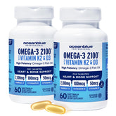 Oceanblue Omega-3 2100 orange: bouteille pratique pour une routine quotidienne