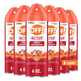 OFF! Active aérosol en bouteille pour une protection moustiques durable en plein air.
