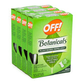 Off Botanicals Lingette anti-moustiques pour protection portable lors de vos sorties en plein air.