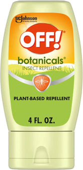 OFF! Botanicals lotion répulsif en flacon, idéal pour sorties en plein air