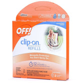Recharge OFF! Clip-On antimoustique offrant jusqu'à 12 heures de protection sans pulvérisation.