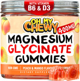 OH MY CHEWY – emballage des gommes au magnésium glycinate 400 mg.