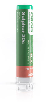 OLLOÏS Sulphur 30c: bouteille de granules pour le confort cutané