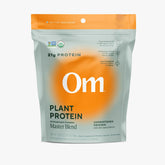 OM Master Blend – Emballage mettant en avant sa formule biologique et naturelle