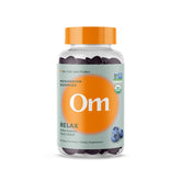 OM MUSHROOM RELAX GOMMES — bouteille pratique pour une routine détente en soirée.