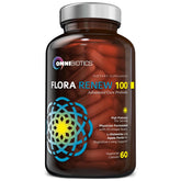 OmniBiotics 100 milliards probiotiques en bouteille pour un équilibre digestif potentiel.