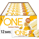 ONE barre protéinée citron-gâteau emballage pratique et sans gluten