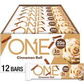 Barre ONE Cannelle Roulée sans gluten, riche en protéines pour l'après-entraînement.
