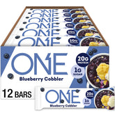 ONE Barres protéinées Myrtille Cobbler packshot, 20 g de protéines par barre