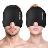 ONLYCARE casque relief migraine avec glace pour soulager rapidement les tensions.