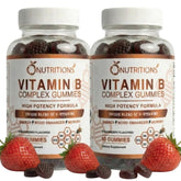 O NUTRITIONS bonbons complexes B – bouteille, goût fruité et énergie potentielle.