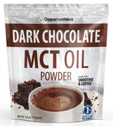 Opportuniteas MCT Oil Powder – crème café, énergie durable et texture onctueuse