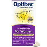 OptiBac Pour Femmes — Bouteille de capsules, prise pratique au quotidien.