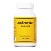 Bouteille Optimox Androvite pour hommes, accès rapide et dosage quotidien pratique.