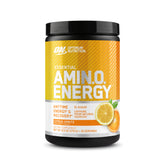 Poudre Amino Énergie Optimum Nutrition, goût Citron Spritz, énergie et concentration.