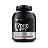 Optimum Nutrition Platinum Hydrowhey emballage Turbo Chocolat facilement identifiable après l'entraînement.