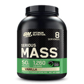 Optimum Nutrition Serious Mass, bouteille vanille prête à consommer shake nourrissant.