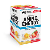 Optimum Nutrition AMIN.O. ENERGY + Electrolytes Stick Pack avant entraînement, énergie prête à démarrer.