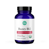 Ora Organic B12 1500mcg, tablette framboise mâchable, énergie naturelle.