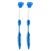 Orabrush nettoyeur langue, vue d’ensemble, pour une haleine plus fraîche.